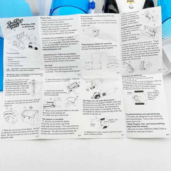 ZhuZhu Pets Police Car & Station Add On Set - Picture 5 of 7